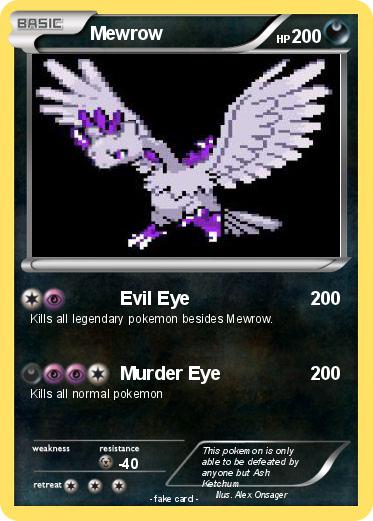 Pokemon Mewrow