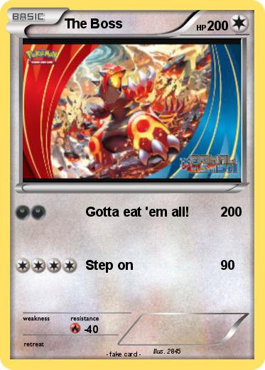 Pokemon The Boss