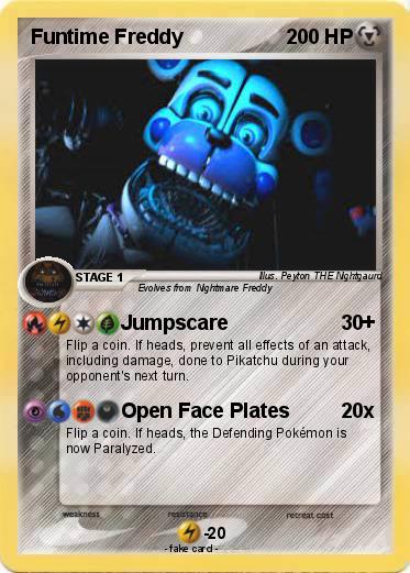 Pokemon Funtime Freddy