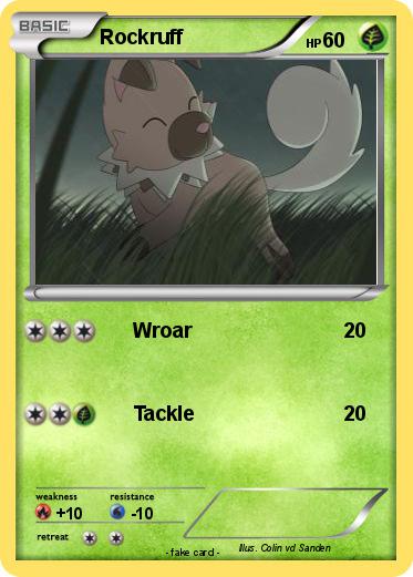 Pokemon Rockruff