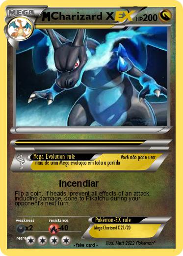 Pokemon Charizard X