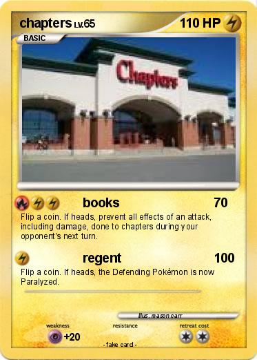 Pokemon chapters