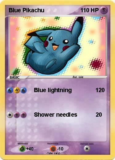 Pokemon Blue Pikachu