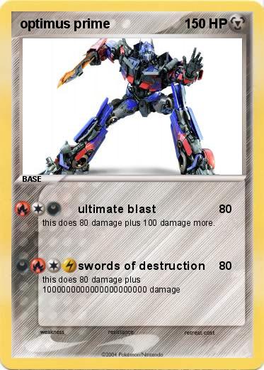 Pokemon optimus prime