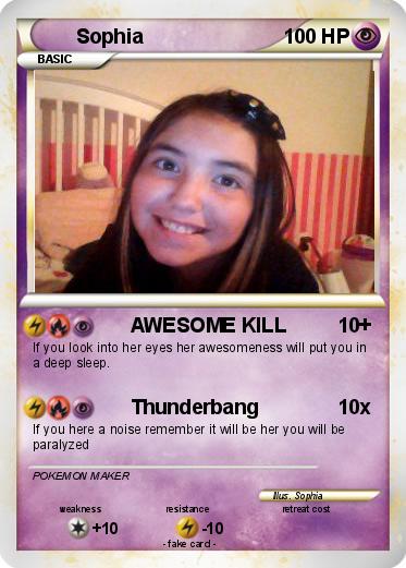 Pokemon Sophia
