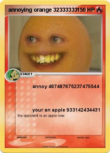 Pokemon annoying orange 32333333