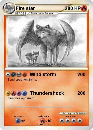 Pokemon Fire star