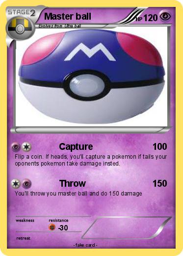 Pokemon Master ball