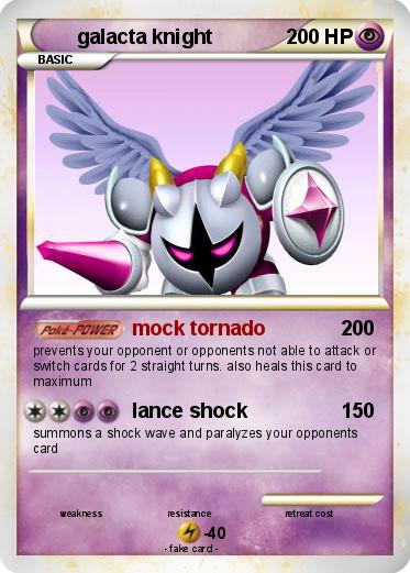 Pokemon galacta knight