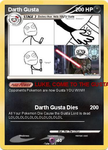 Pokemon Darth Gusta