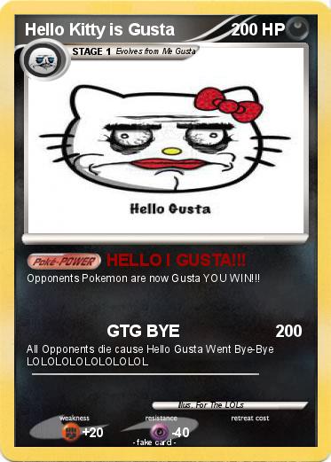 Pokemon Hello Kitty is Gusta
