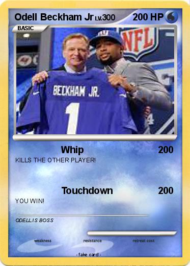 Pokemon Odell Beckham Jr