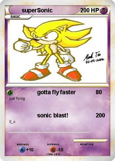 Pokemon superSonic