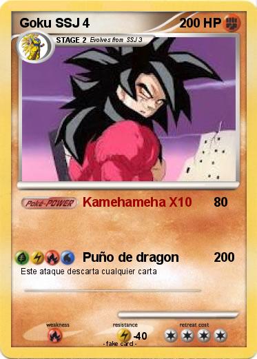 Pokemon Goku SSJ 4