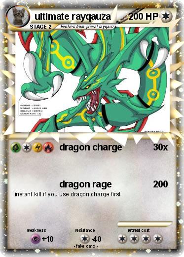 Pokemon ultimate rayqauza