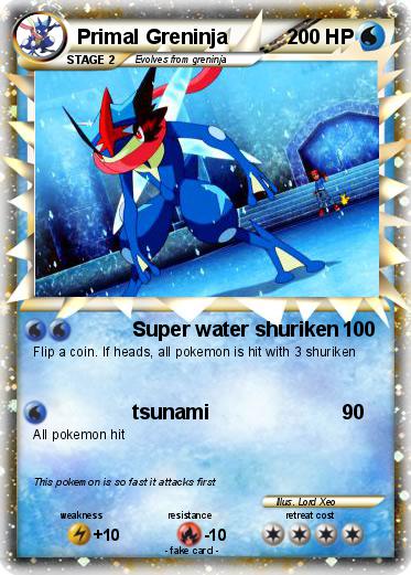 Pokemon Primal Greninja