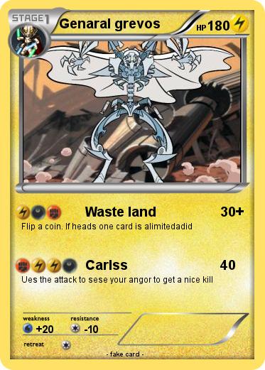 Pokemon Genaral grevos