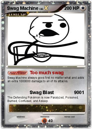 Pokemon Swag Machine