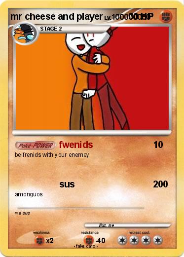 Pokemon mr cheese and player