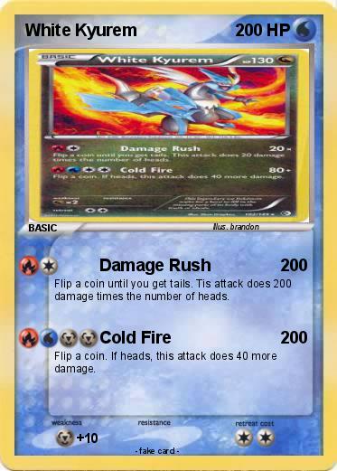 Pokemon White Kyurem