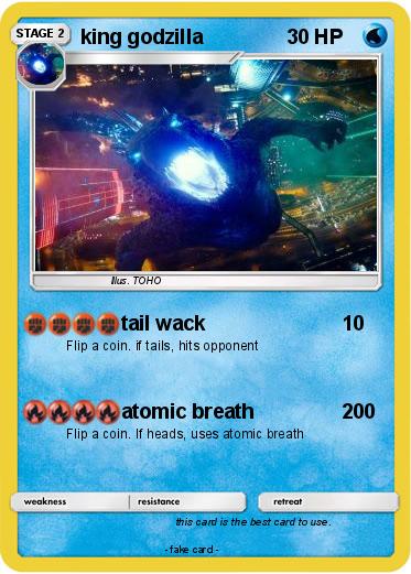 Pokemon king godzilla