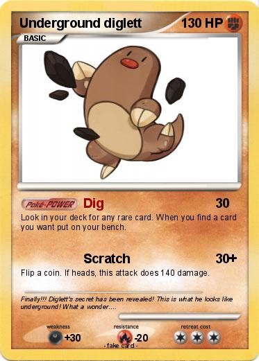 Pokemon Underground diglett