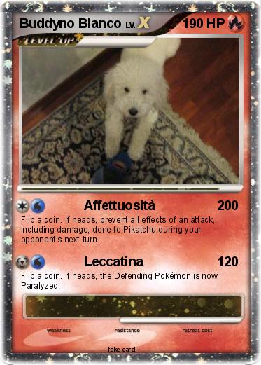 Pokemon Buddyno Bianco
