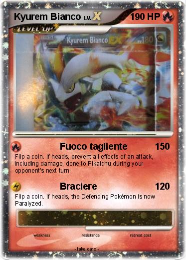 Pokemon Kyurem Bianco