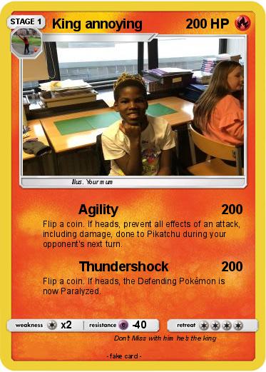Pokemon King annoying