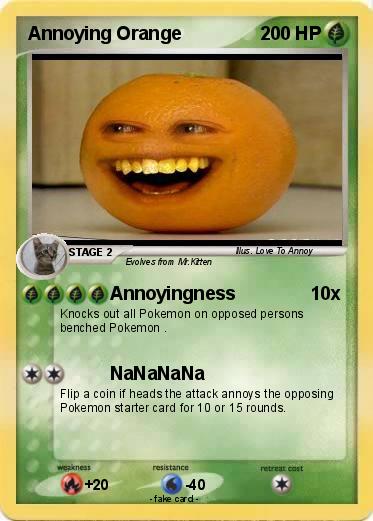 Pokemon Annoying Orange
