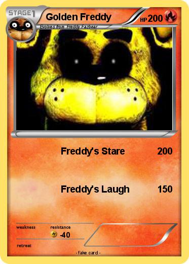 Pokemon Golden Freddy