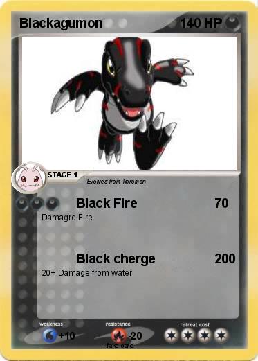 Pokemon Blackagumon