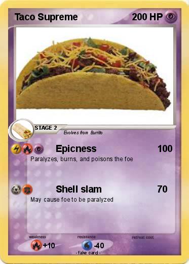 Pokemon Taco Supreme