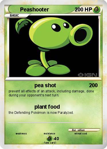 Pokemon Peashooter