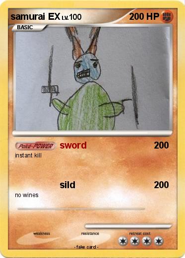 Pokemon samurai EX