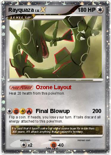Pokemon Rayquaza