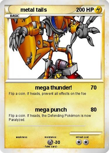 Pokemon metal tails