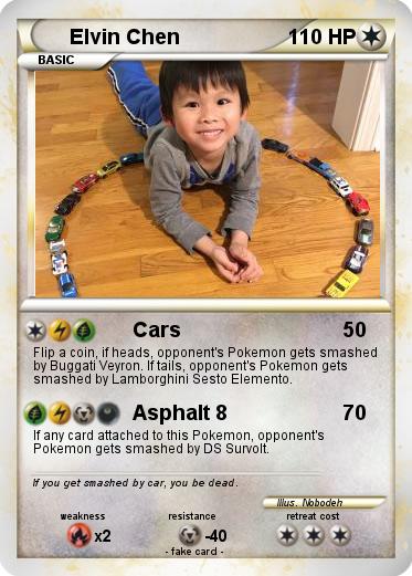 Pokemon Elvin Chen
