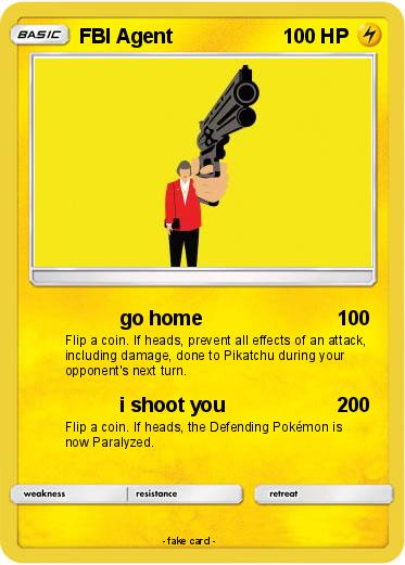 Pokemon FBI Agent