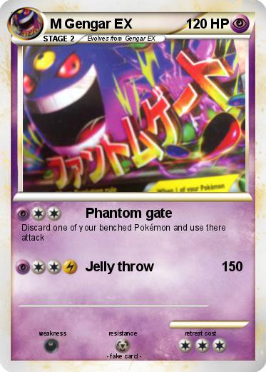 Pokemon M Gengar EX