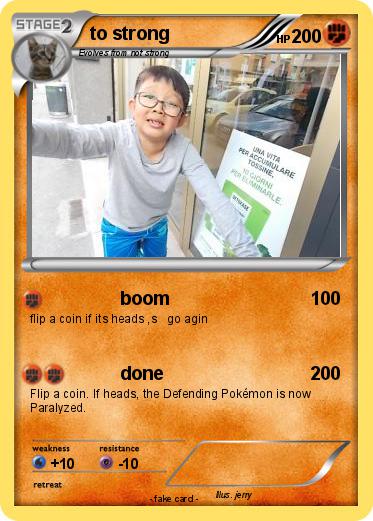 Pokemon to strong