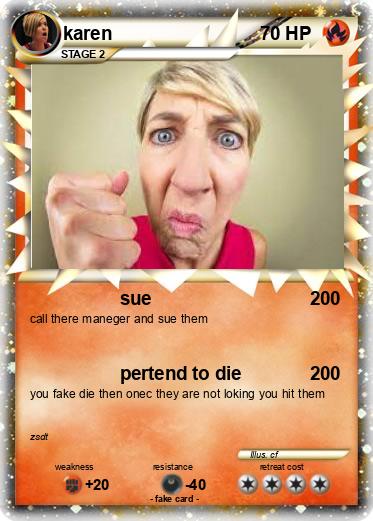 Pokemon karen