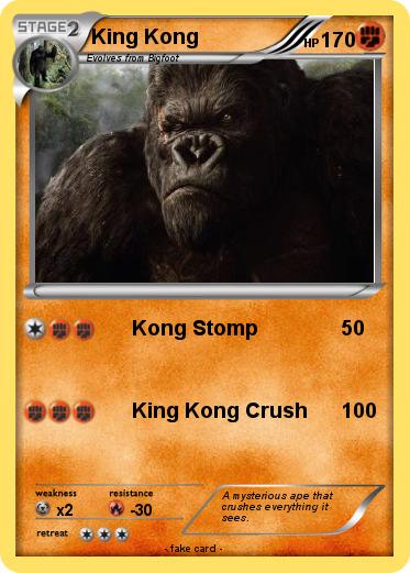 Pokemon King Kong