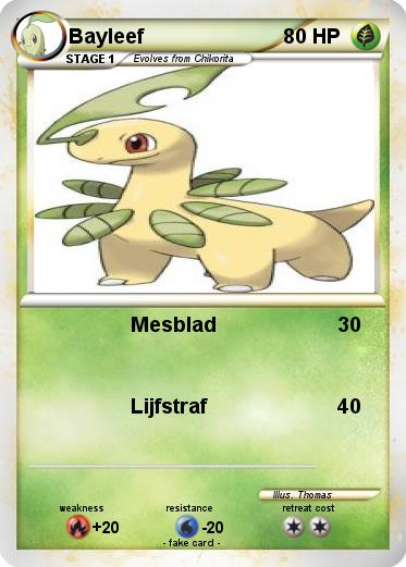 Pokemon Bayleef