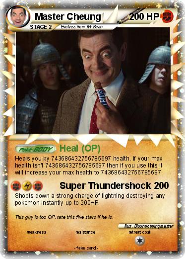 Pokemon Master Cheung