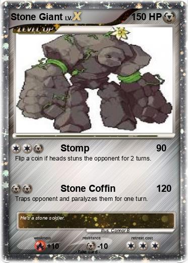 Pokemon Stone Giant
