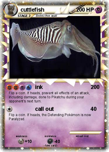 Pokemon cuttlefish