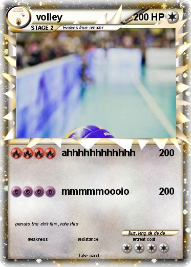 Pokemon volley