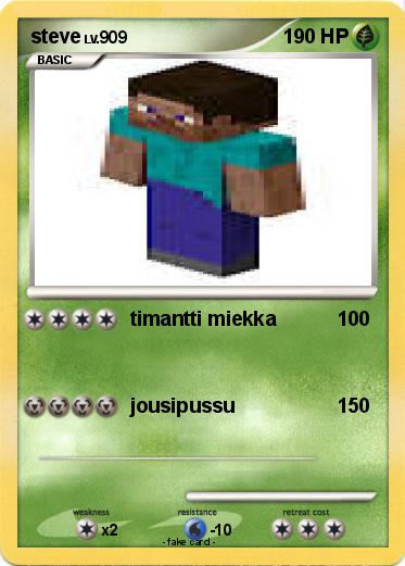 Pokemon steve