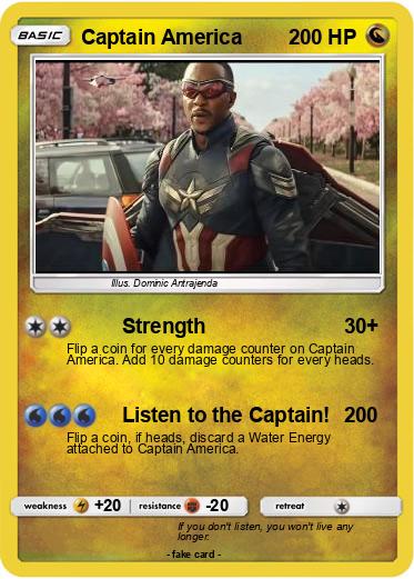 Pokemon Captain America Pokemon Captain America